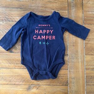 GAP Dark Blue Baby Onesie